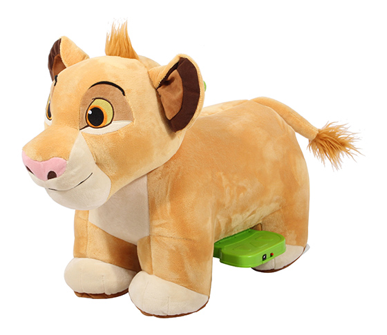 RECHARGEABLE CAR  LICENCED LION KING 