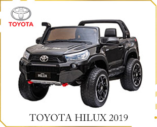 RECHARGEABLE CAR W/ RC, LICENSED TOYOTA HILUX 2019