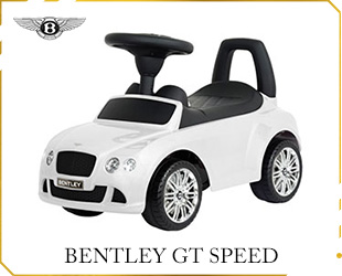RIDE ON CAR W/BENTLEY GT SPEED LICENCE