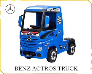 RECHARGEABLE CAR W/ RC,LICENSED BENZ ACTROS TRUCK