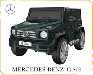 RECHARGEABLE CAR W/ RC, LICENSED BENZ G500