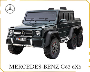 RECHARGEABLE CAR W/ RC,MERCEDES-BENZ G63 6X6