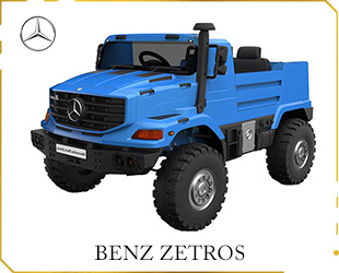 RECHARGEABLE CAR W/ RC，LICENSED BENZ ZETROS