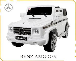 RECHARGEABLE CAR W/ RC LICENSED BENZ AMG G55