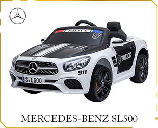 RECHARGEABLE CAR W/RC,MERCEDES-BENZ SL500 LICENSE