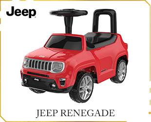 RIDE ON CAR W/ LICENSED JEEP RENEGADE