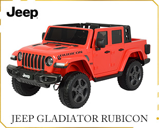 RECHARGEABLE CAR W/ RC,JEEP GLADIATOR RUBICON LICE