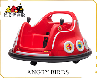 RECHARGEABLE BUMMPER CAR ANGRY BIRDS