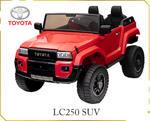 RECHARGEABLE CAR TOYOTA LC250 SUV LICENSE
