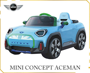 RECHARGEABLE CAR MINI CONCEPT ACEMAN LICENSE