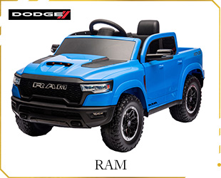 RECHARGEABLE CAR  DODGE RAM 1500 RHO LICENSE