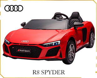 RECHARGEABLE CAR AUDI R8 SPYDER LICENSE