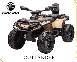 RECHARGEABLE ATV CAN AM OUTLANDER LICENSE