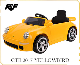 RECHARGEABLE CAR YELLOWBIRD LICENSE