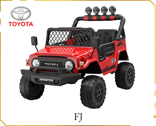 RECHARGEABLE CAR W/ TOYOTA FJ LICENSE