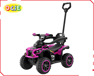 RIDE ON CAR W/PUSHBAR