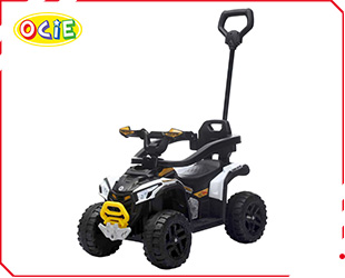 RIDE ON CAR W/PUSHBAR
