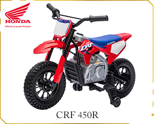 RECHARGEABLE MOTORCYCLE HONDA LICENSE