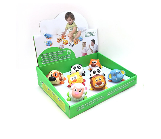 FRICTION ANIMAL PARADISE 8PCS/DISPLAY BOX