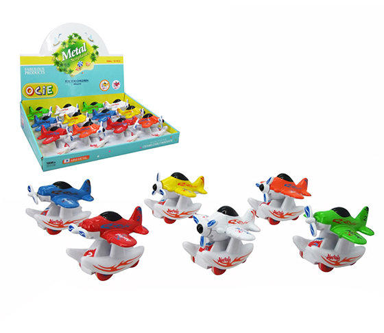 INERTIA PLANE WITH DIE CAST METAL (12 PCS/DISPLAY 