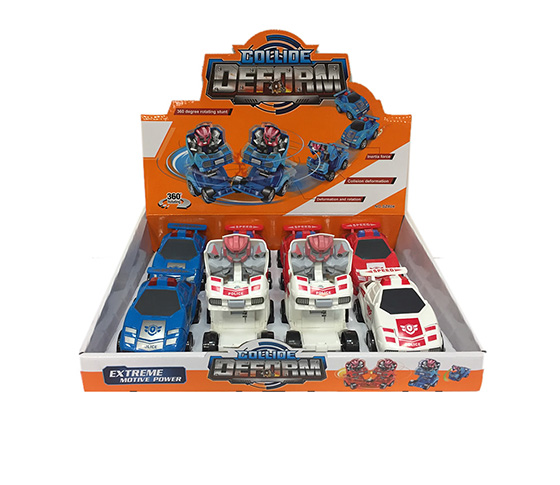 DEFORMATION CAR 8 PCS/DISPLAY BOX