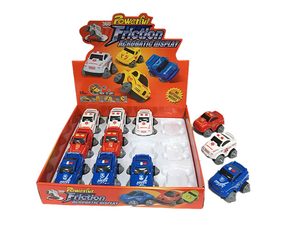 FRICTION HIGH SPEED CAR
 12 PCS/DISPLAY BOX