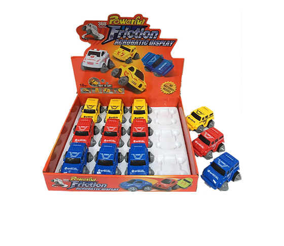 FRICTION HIGH SPEED CAR
  12 PCS/DISPLAY BOX