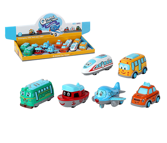 PULL BACK METAL CAR(12PCS/DISPLAY BOX)