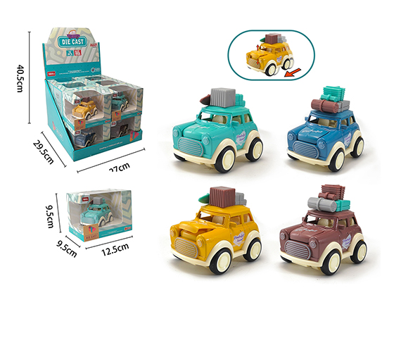 FRICTION METAL CAR (12PCS/DISPLAY BOX)