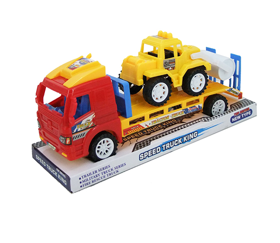 FRICTION TRUCK WITH FREE WHEEL TRUCK