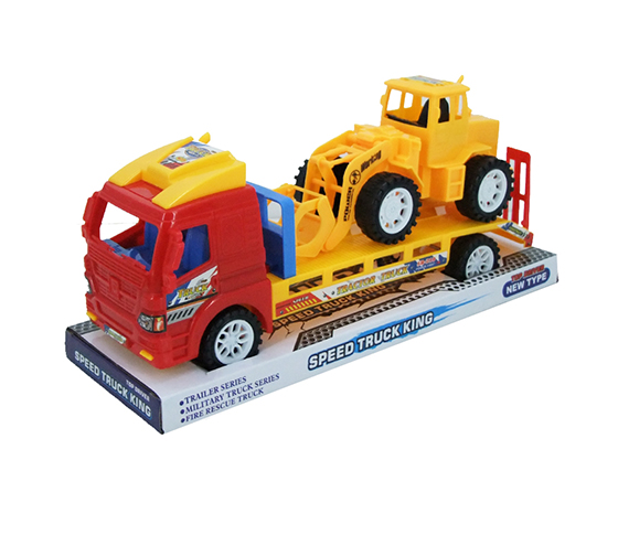 FRICTION TRUCK WITH FREE WHEEL TRUCK