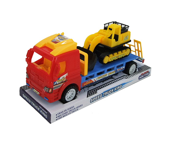 FRICTION TRUCK WITH FREE WHEEL TRUCK