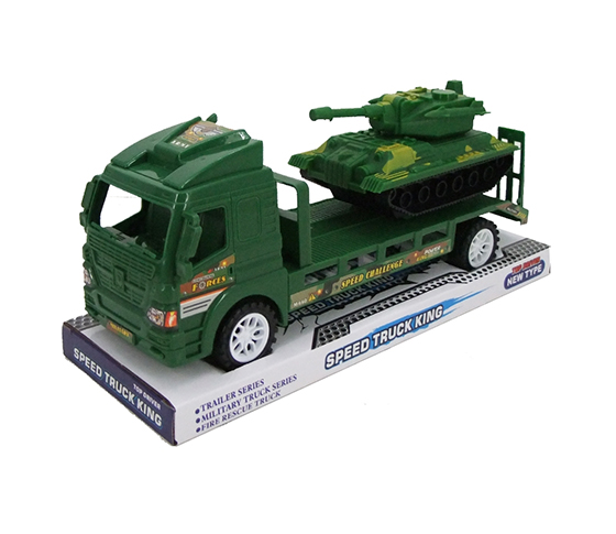 FRICTION TRUCK WITH FREE WHEEL TANK