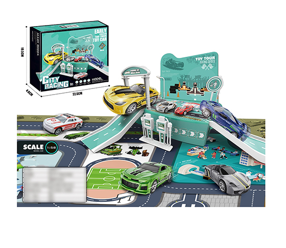 35PCS CITY CAR SET