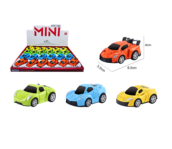 ALLOY PULL BACK CAR (24PCS/DISPLAY BOX)