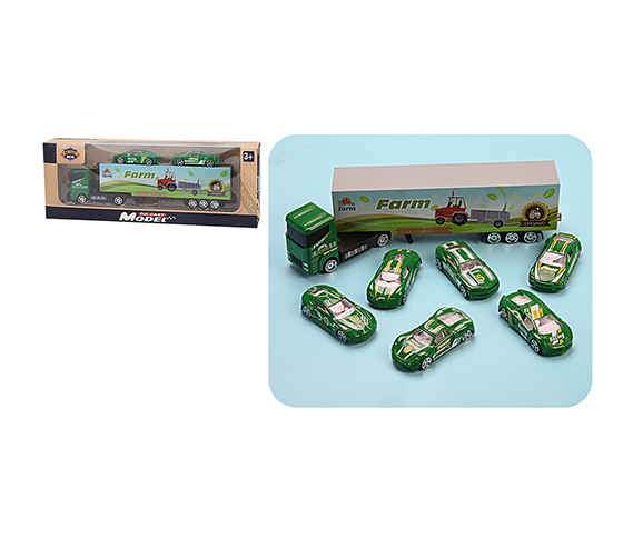 ALLOY CONTAINER TRUCK SET