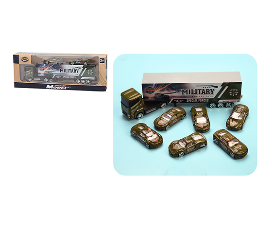 ALLOY CONTAINER TRUCK SET