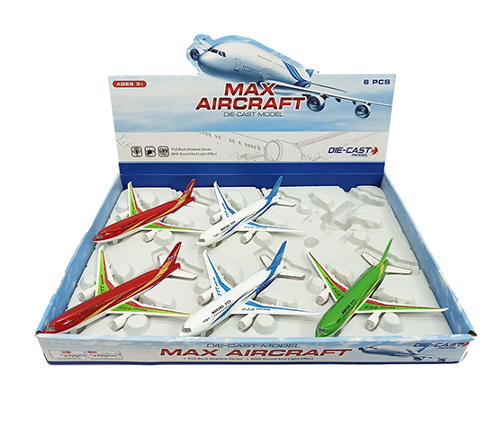  PULL BACK ALLOY AIRPLANE 