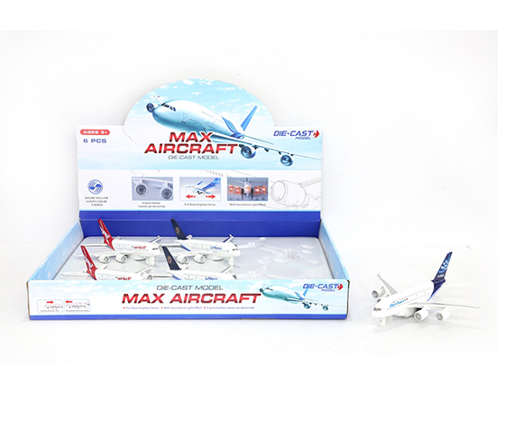  PULL BACK ALLOY AIRPLANE 