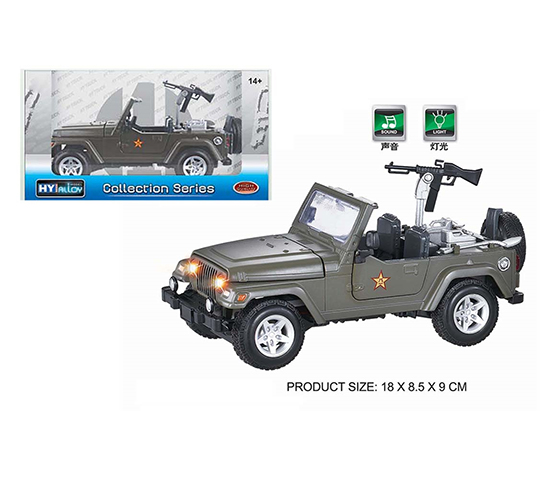 ELECTRIC MILITARY JEEP-LIKE CAR