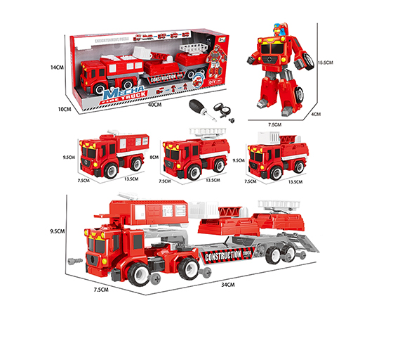 DIY ASSEMBLING  FIRE ENGINE