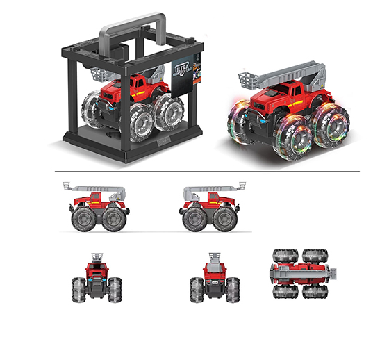 FRICTION LADDER TRUCK