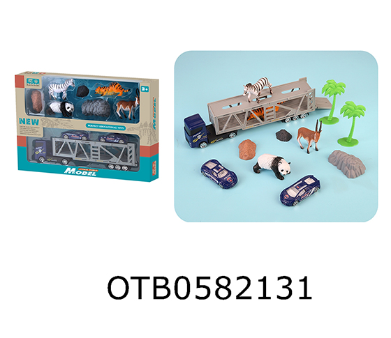 DOUBLE DECK TRANSPORT VEHICLE SET