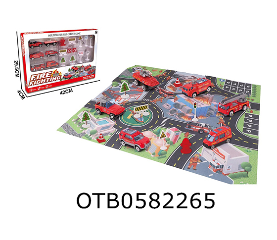 ALLOY FIRE ENGINE+MAT