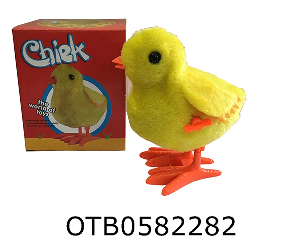  WIND UP PLUSH CHICKEN