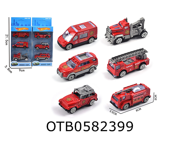  FREE WHEEL ALLOY FIRE ENGINE