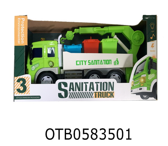 FRICTION SANITATION VEHICLE