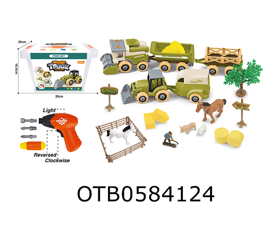 DISASSEMBLING FARMER'S CAR