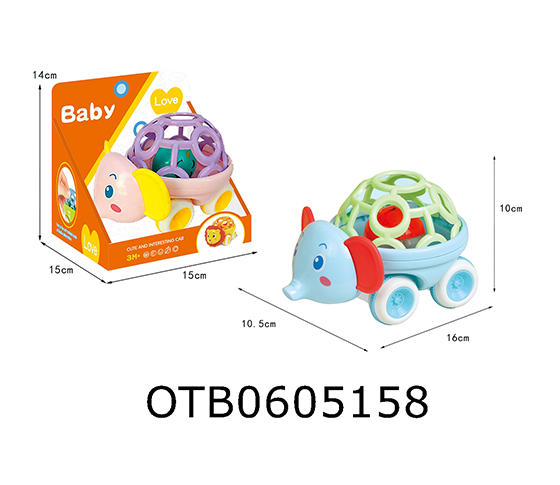 SOFT RATTLE CAR
