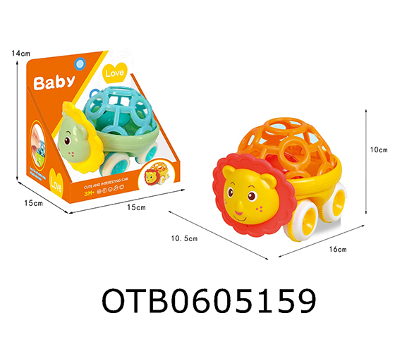 SOFT RATTLE CAR